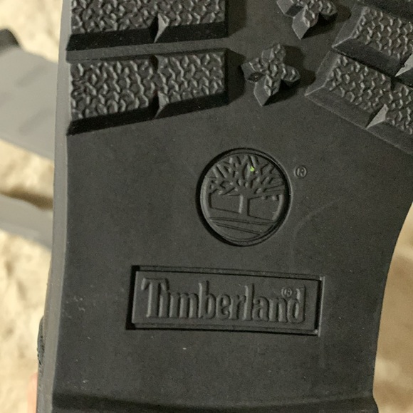 Timberland "Beef n Broccoli" Field Boot SZ 6. Black and wheat  nubuck no tags - Picture 5 of 8